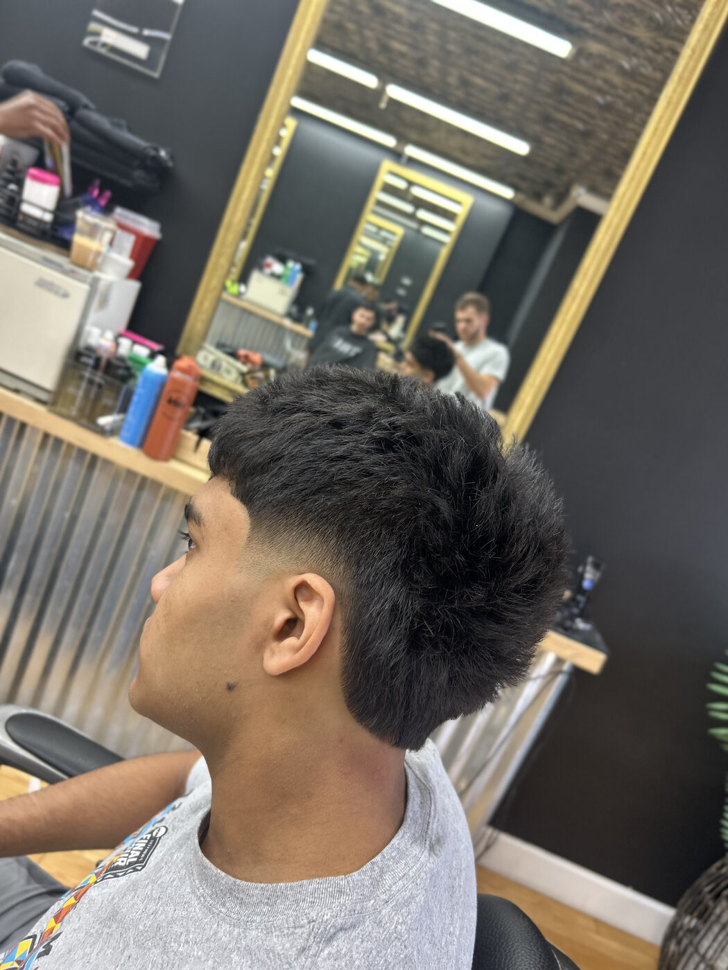 Client haircut result
